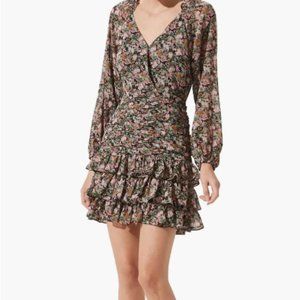 ASTR Tiered Ruffle Minidress
